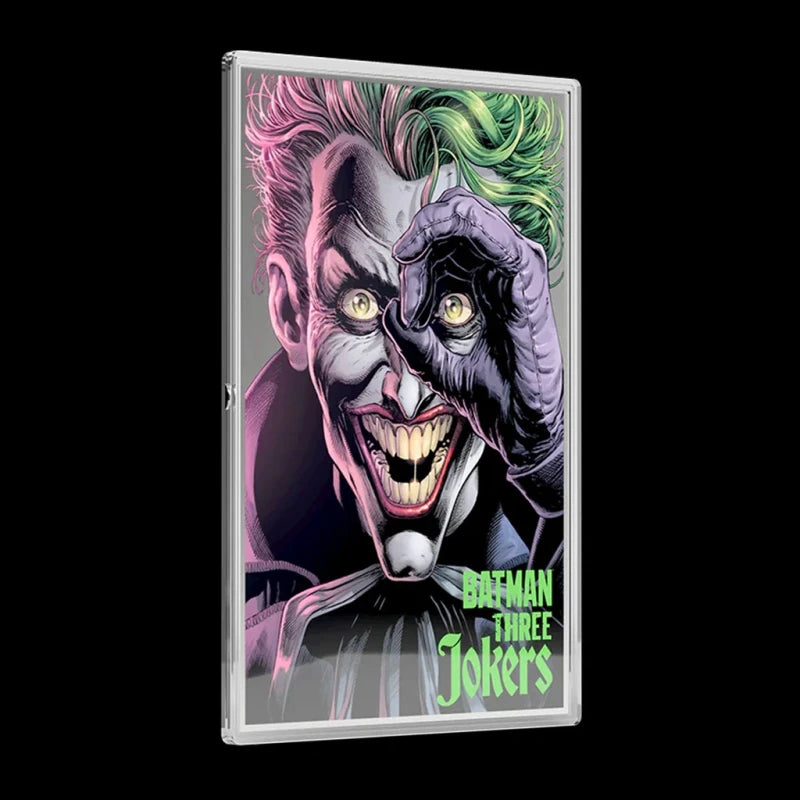 DC Batman - Three Jokers 1 - The Comedian - 1 oz Silver Collectible Foil Agoro 2026 - Summit Metals