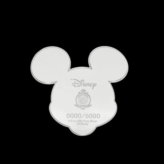 Disney - Mickey Mouse Iconic Expressions 1/2 oz Silver Collectible Agoro 2026 - Summit Metals