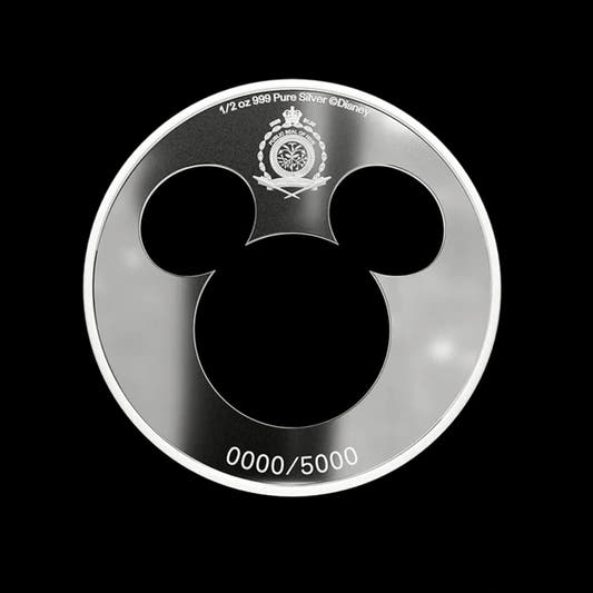 Disney - Mickey Mouse Iconic Silhouettes 1/2 oz Silver Collectible Agoro 2026 - Summit Metals