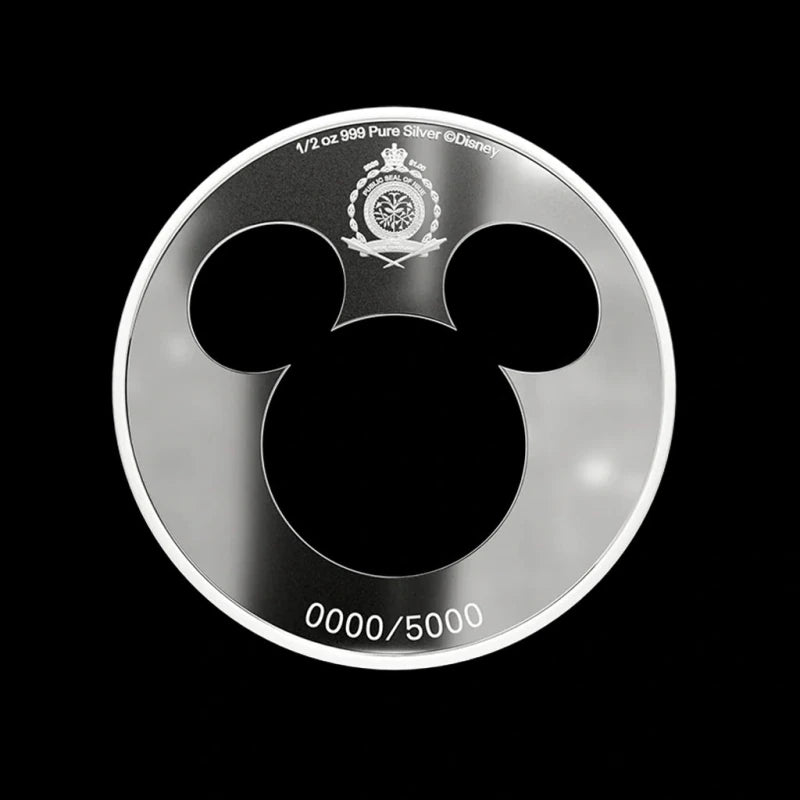 Disney - Mickey Mouse Iconic Silhouettes 1/2 oz Silver Collectible Agoro 2026 - Summit Metals