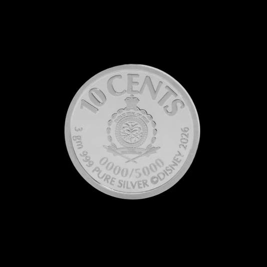 Disney - Scrooge McDuck Lucky 1 Dime - 3 Gram Silver Collectible Coin Agoro 2026 - Summit Metals