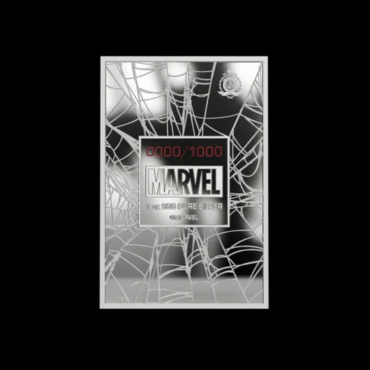 Marvel Spider - man - The Bite That Changed Everything 1 oz Silver Collectible Agoro 2026 - Summit Metals