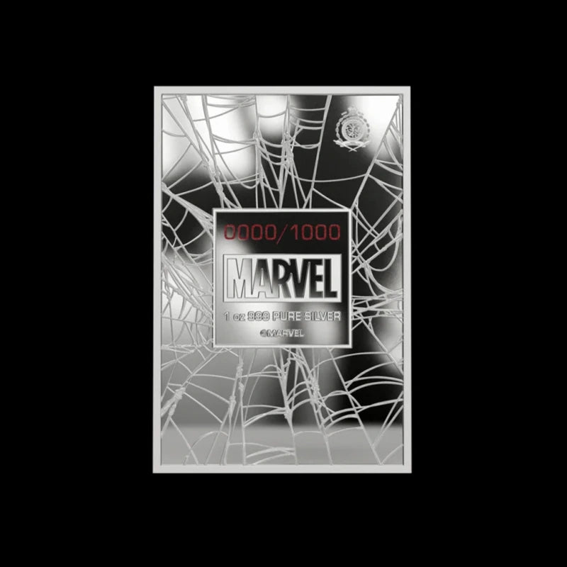 Marvel Spider - man - The Bite That Changed Everything 1 oz Silver Collectible Agoro 2026 - Summit Metals
