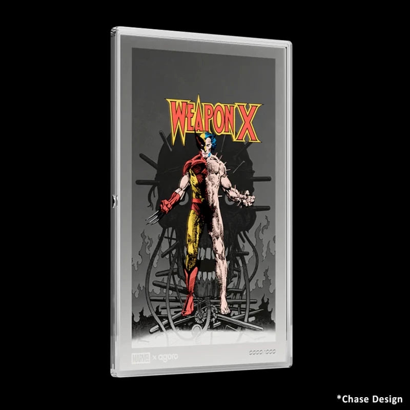Marvel COMIX - Wolverine 72 Weapon X - 1 oz Silver Collectible Foil Agoro 2026 - Summit Metals