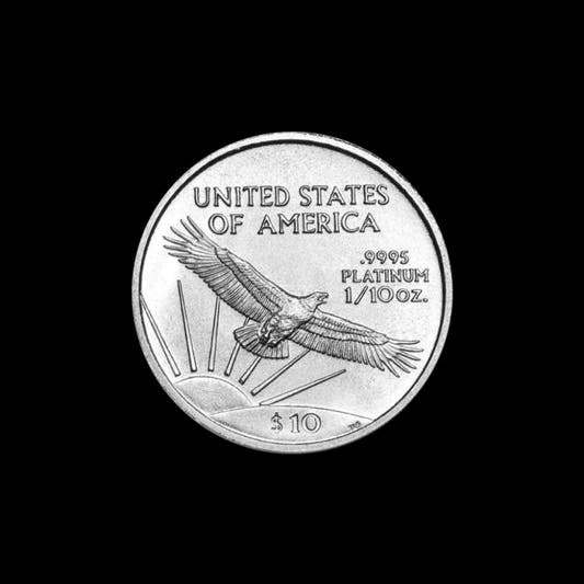 1/10 oz American Platinum Eagle (Random Year) - Summit Metals