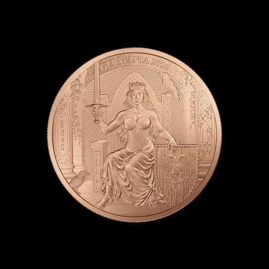 1/2 oz Copper Coin Germania Mint 2026