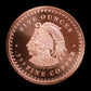 5 oz Copper Round Aztec Calendar - Summit Metals