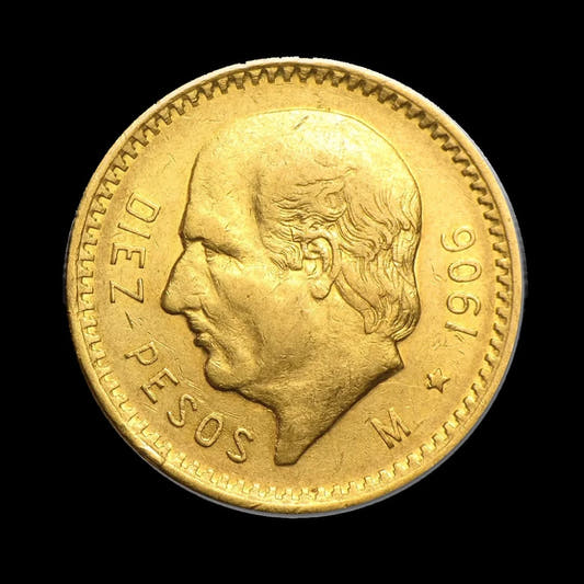 10 Peso Mexican Gold Coin - Summit Metals