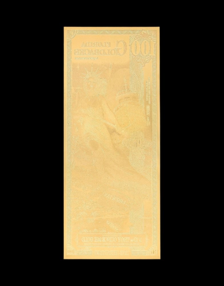 100 Florida Goldback Gold Note - Summit Metals