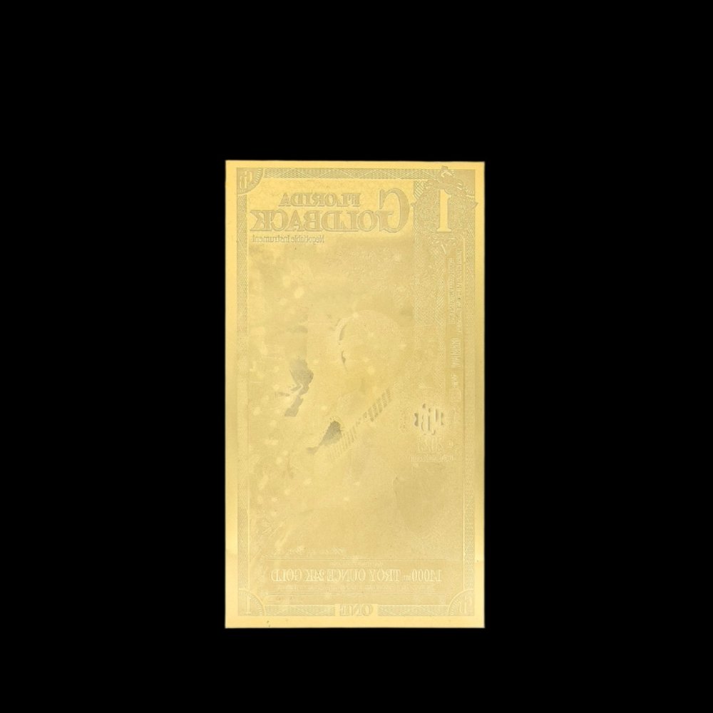 1 Florida Goldback Gold Note - Summit Metals
