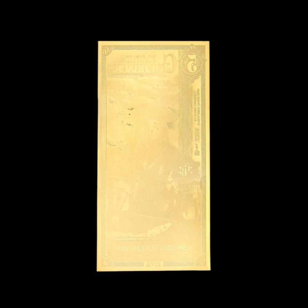 5 Florida Goldback Gold Note - Summit Metals