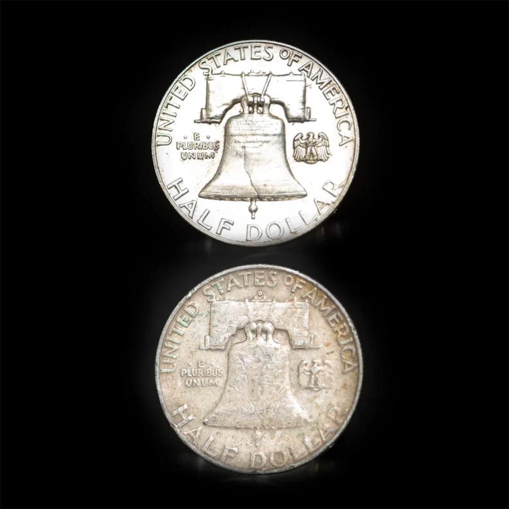 90% American Silver Franklin Half Dollars - $1 Face Value - Summit Metals