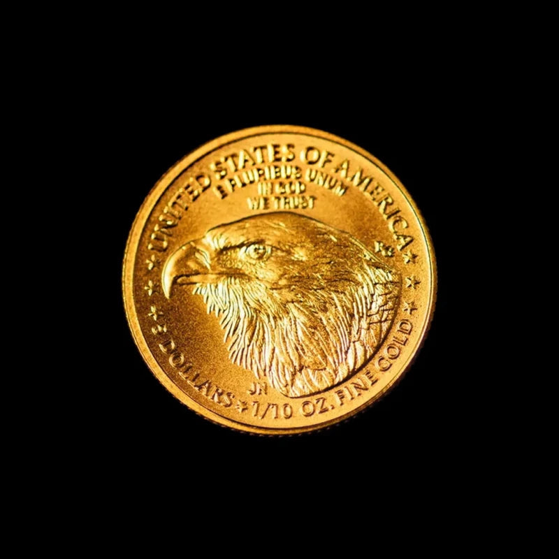 1/10 oz American Gold Eagle Mint Tube 2026 (BU) - Summit Metals