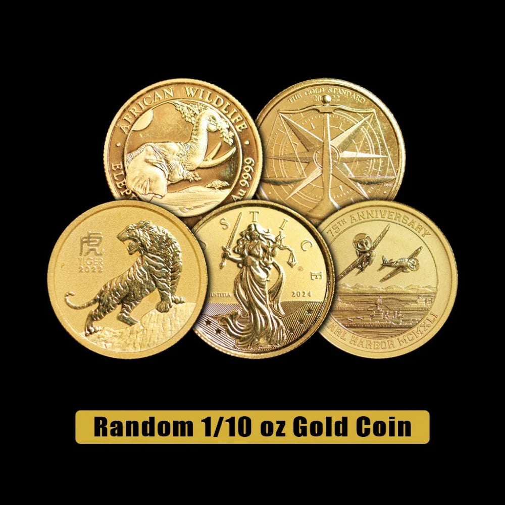 1/10 oz Gold Coin (Random) - Summit Metals