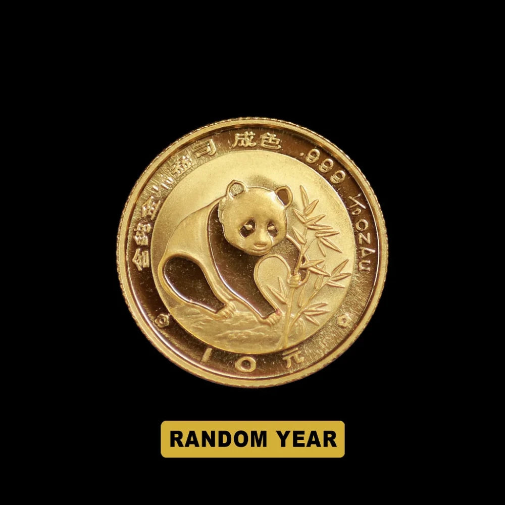 1/10 oz Chinese Gold Panda – Random Year - Summit Metals