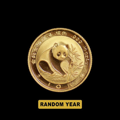 1/10 oz Chinese Gold Panda – Random Year - Summit Metals
