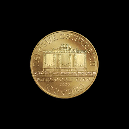2026 1/10 oz Austrian Gold Philharmonic - Summit Metals