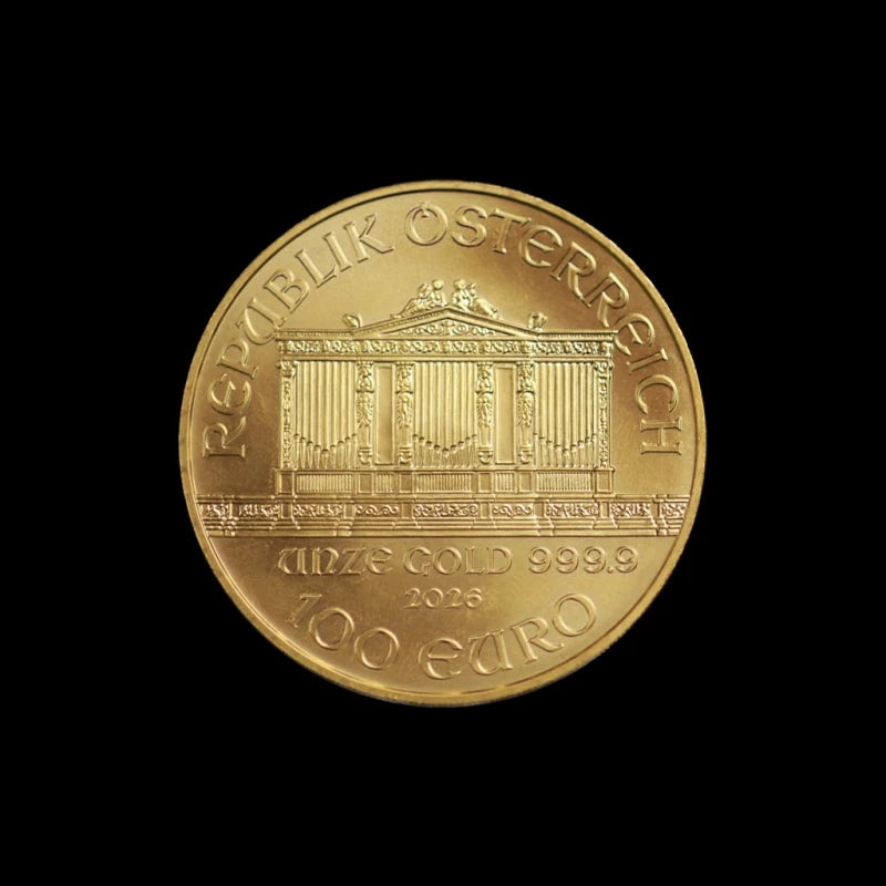 2026 1/4 oz Austrian Gold Philharmonic - Summit Metals