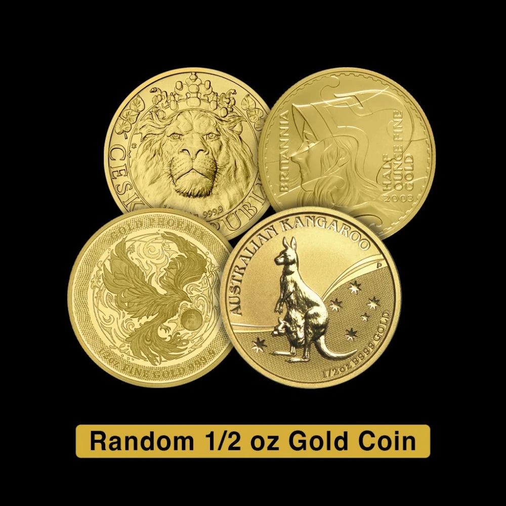 1/2 oz Gold Coin (Random) - Summit Metals