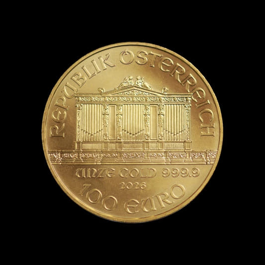 2026 1/2 oz Austrian Gold Philharmonic - Summit Metals