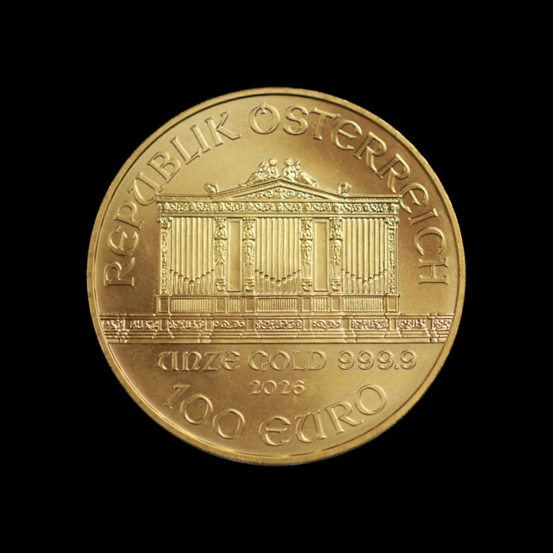 2026 1/2 oz Austrian Gold Philharmonic - Summit Metals
