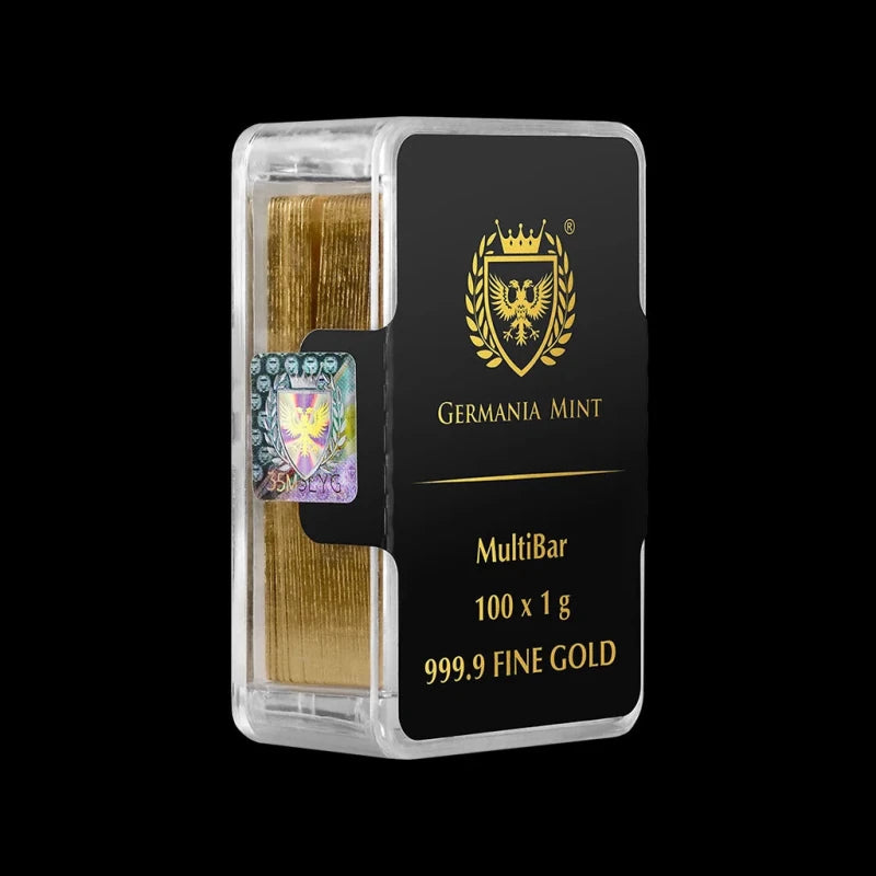 1 Gram Gold Bar Germania Mint BU - Summit Metals