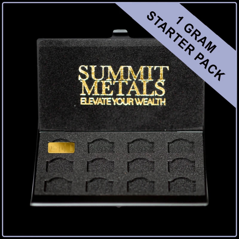 1 Gram Gold Starter Pack BU+ Wallet - Summit Metals