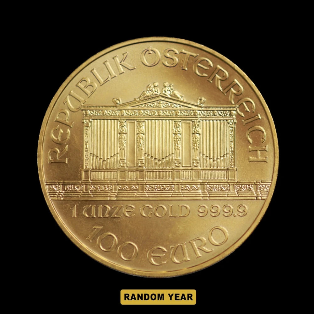 1 oz Austrian Gold Philharmonic BU - Summit Metals