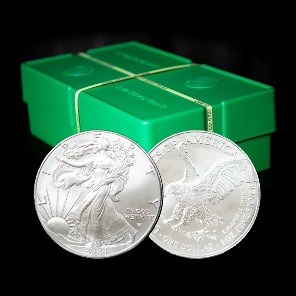 1 oz American Silver Eagle Mint Sealed Monster Box (Random Year) - Summit Metals