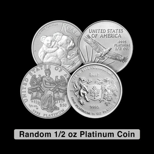 1/2 oz Platinum Coin (Random) - Summit Metals