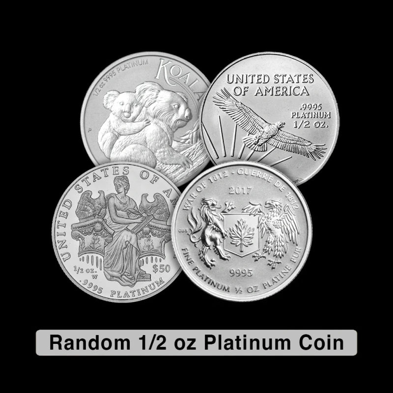1/2 oz Platinum Coin (Random) - Summit Metals