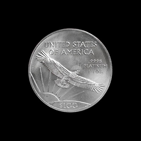 1/4 oz American Platinum Eagle BU (Random Year) - Summit Metals