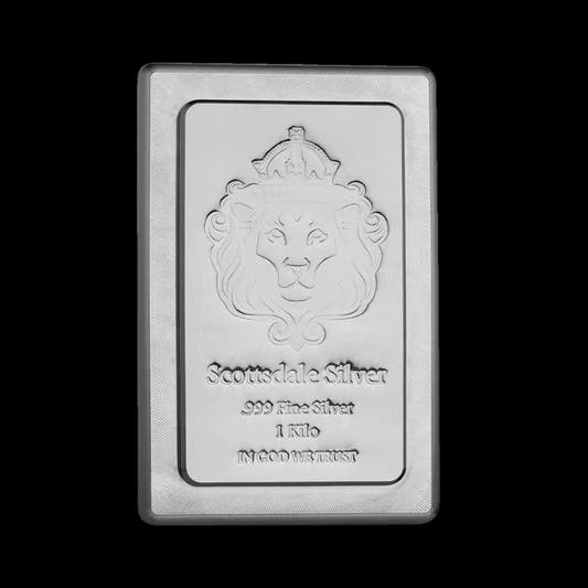 1 Kilo Silver Scottsdale Stacker BU - Summit Metals