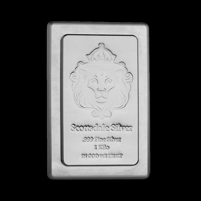 1 Kilo Silver Scottsdale Stacker BU - Summit Metals