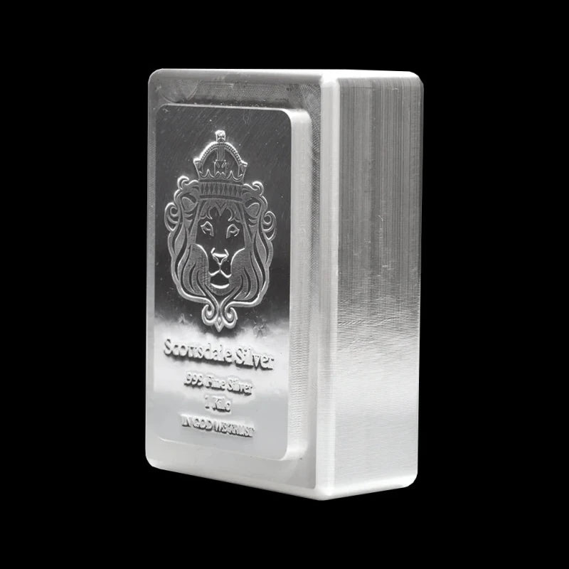 1 Kilo Silver Scottsdale Stacker BU - Summit Metals