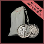 90% American Silver Walkers - $1000 Face Value - Summit Metals