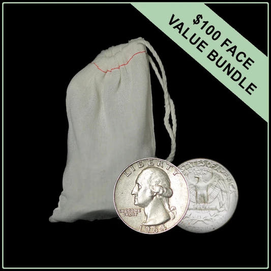 90% American Silver Quarters - $100 Face Value - Summit Metals