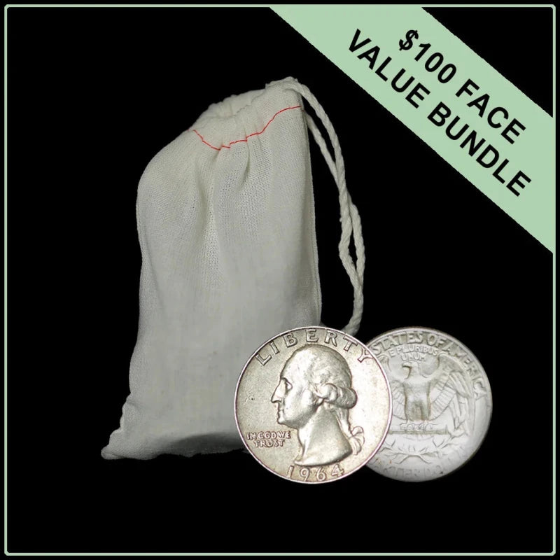 90% American Silver Quarters - $100 Face Value - Summit Metals