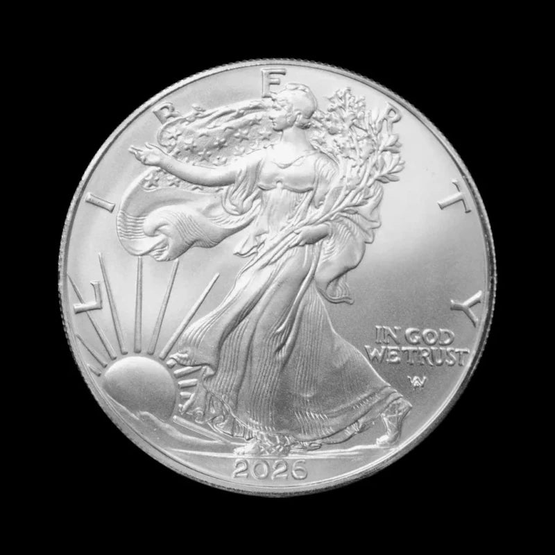 American Silver Eagle Mint Sealed Tube 2026 (BU) - Summit Metals