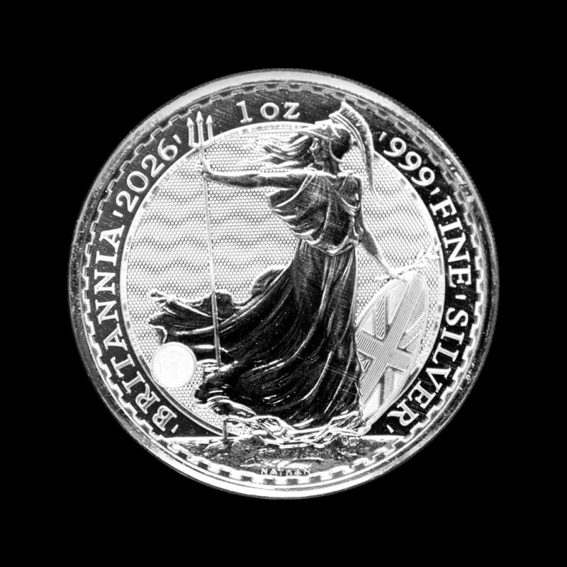 2026 1 oz Great Britain Silver Britannia BU - Summit Metals