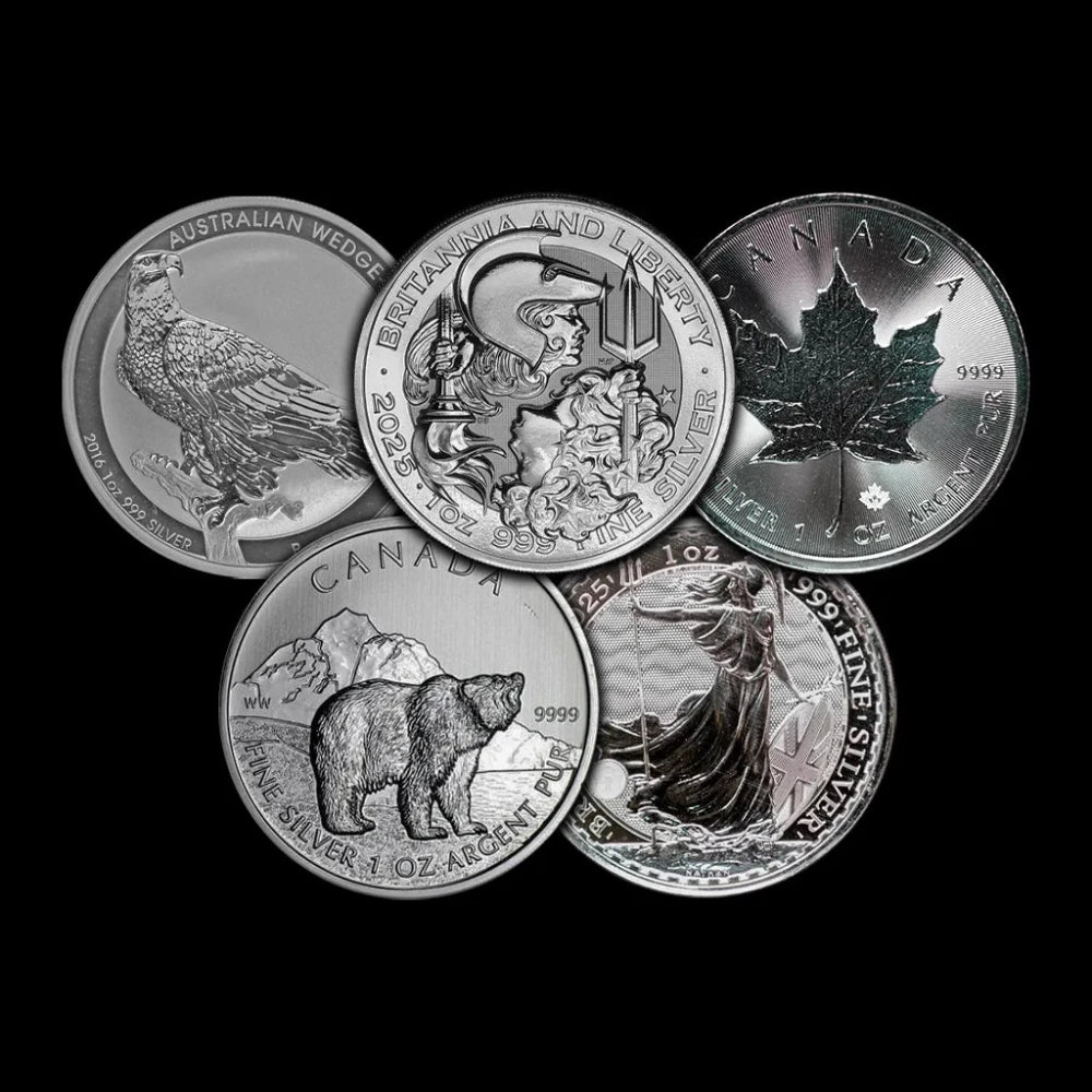 1 oz Silver Coin Various Brand - Summit Metals