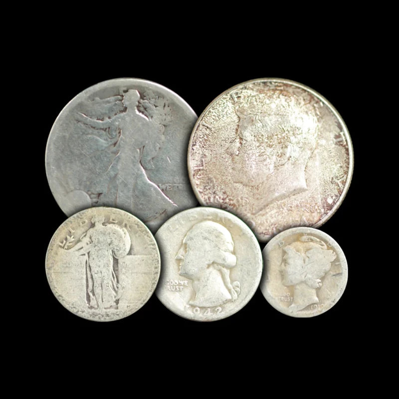 90% American Silver - Mixed Culls - $1 Face Value - Summit Metals