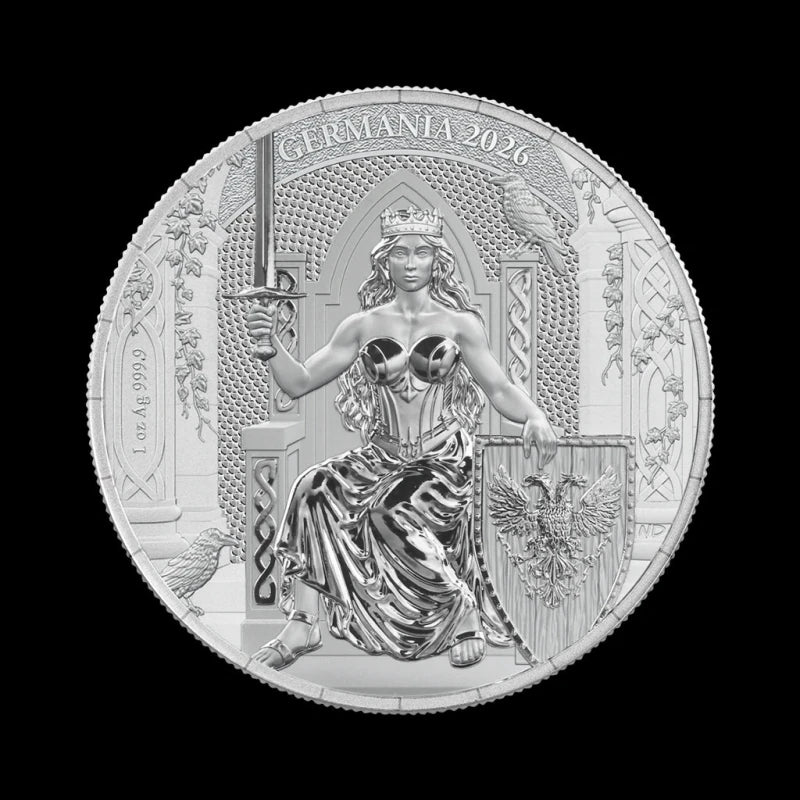 2026 Germania 1 oz Silver BU - Germania Mint - Summit Metals