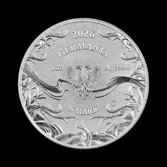 2026 Germania Mint Norns Series – Skuld 1 oz Silver BU - Summit Metals