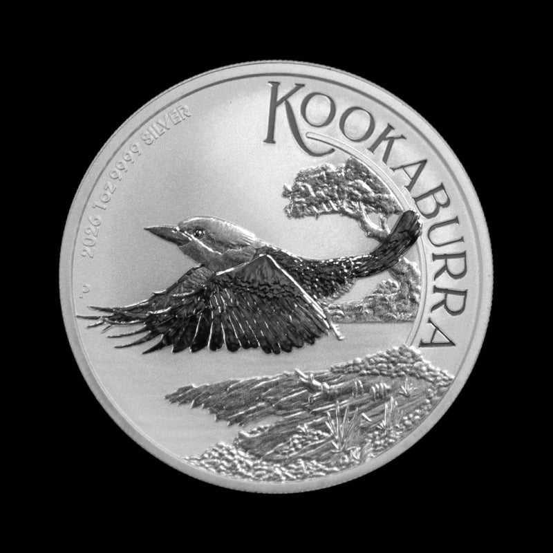 2026 1 oz Perth Mint Silver Kookaburra BU - Summit Metals