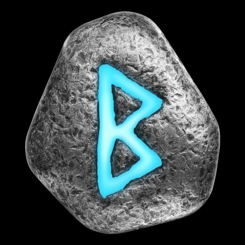 Germania Mint 1 oz Cast Silver Bar Rune Series - BERKANAN - Summit Metals
