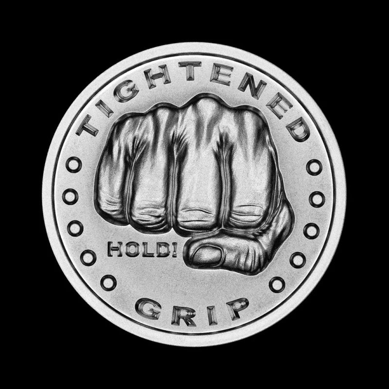 1 oz Salivate Metal Diamond Fist Silver Round BU - Summit Metals