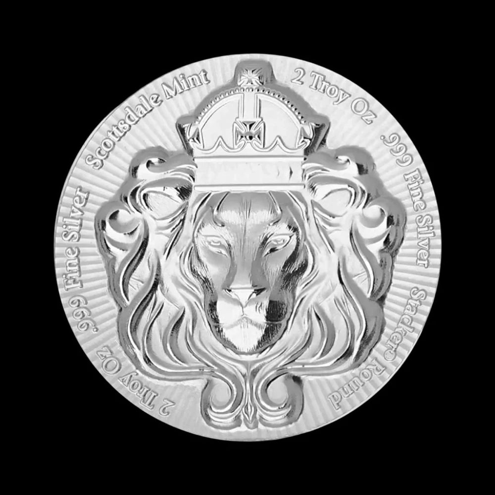 2 oz Scottsdale Mint Stacker BU (Round) - Summit Metals