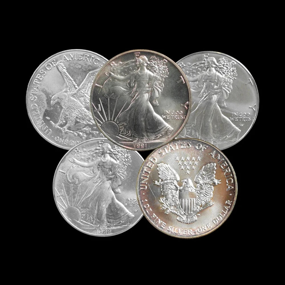 1 oz American Silver Eagle - Secondary Market (Varied Condition) - Summit Metals
