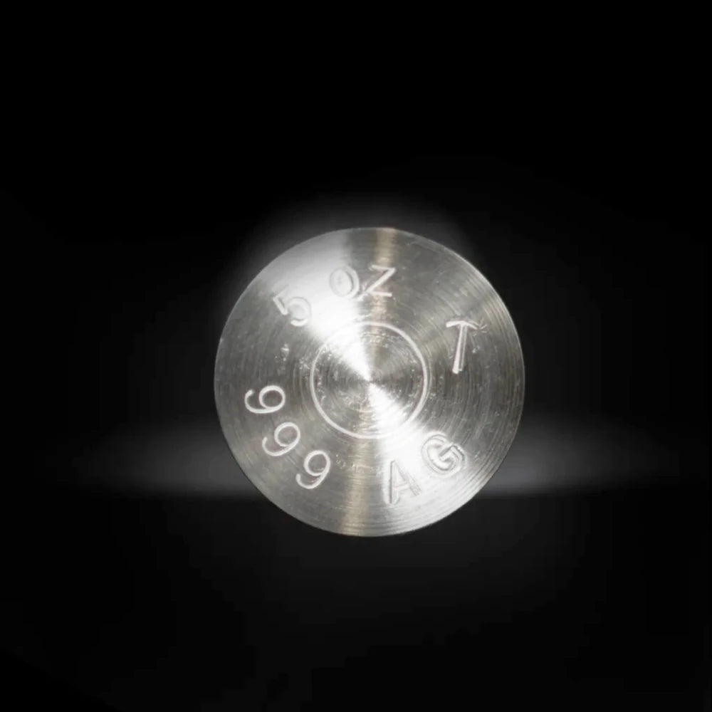 5oz Silver Bullet Shotgun Shell Replica - Summit Metals